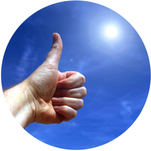 Thumbs up